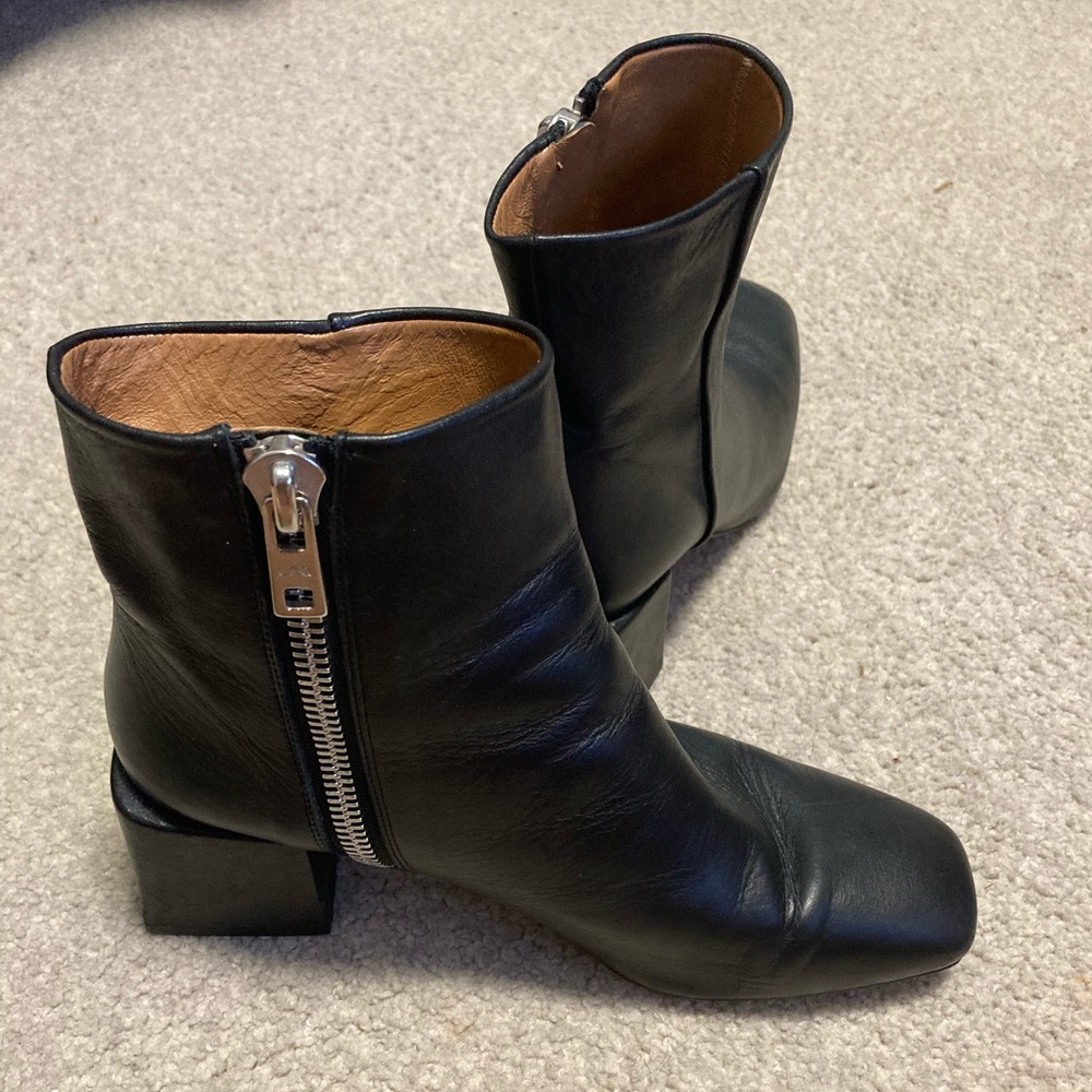 Wore couple of time. In good condition.